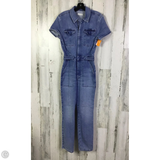 Jumpsuit By Good American In Blue Denim, Size: Xs