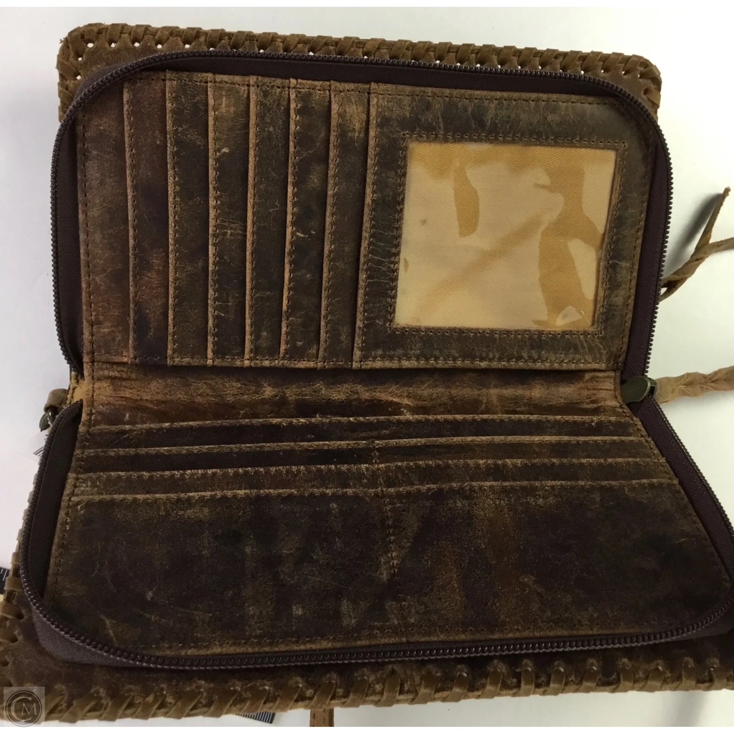 Crossbody Leather By Clothes Mentor, Size: Small