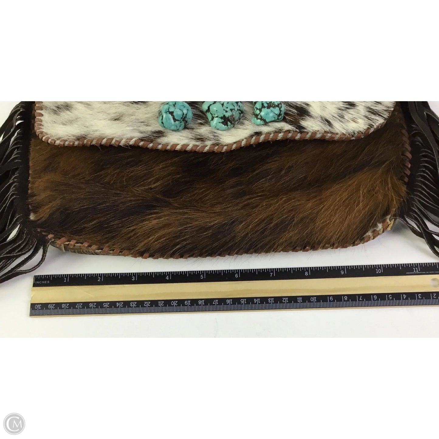 Crossbody Leather By Clothes Mentor, Size: Small