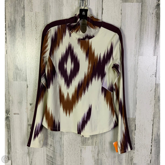 Athletic Top Long Sleeve Collar By Calia In Multi-colored, Size: M