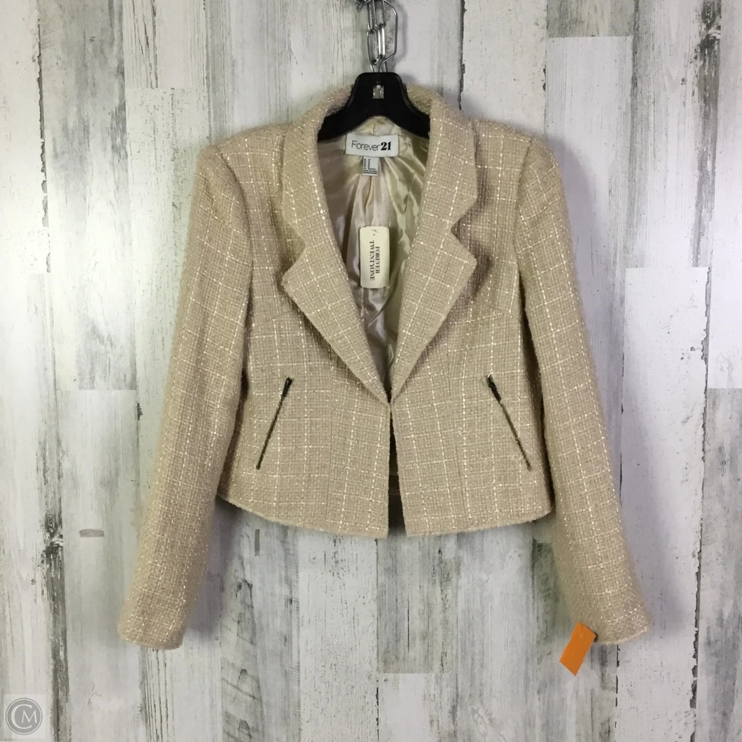 Blazer By Forever 21 In TAUPE, Size: M