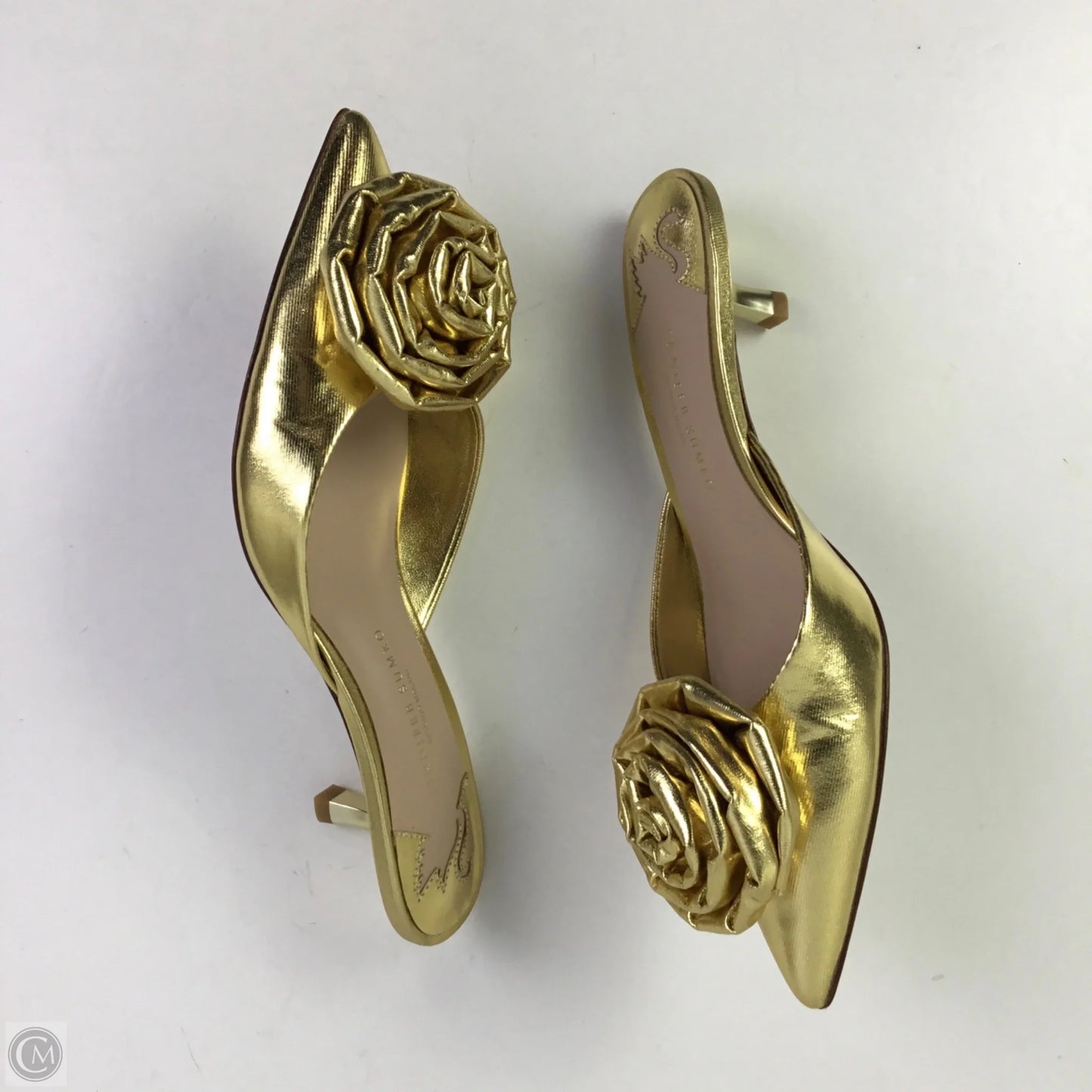 Shoes Heels Kitten By Antonio Melani In Gold, Size: 6