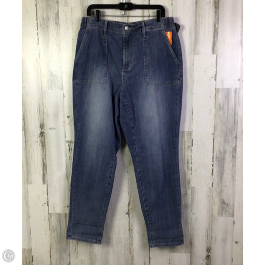 Jeans Straight By Judy Blue In Blue Denim, Size: 14