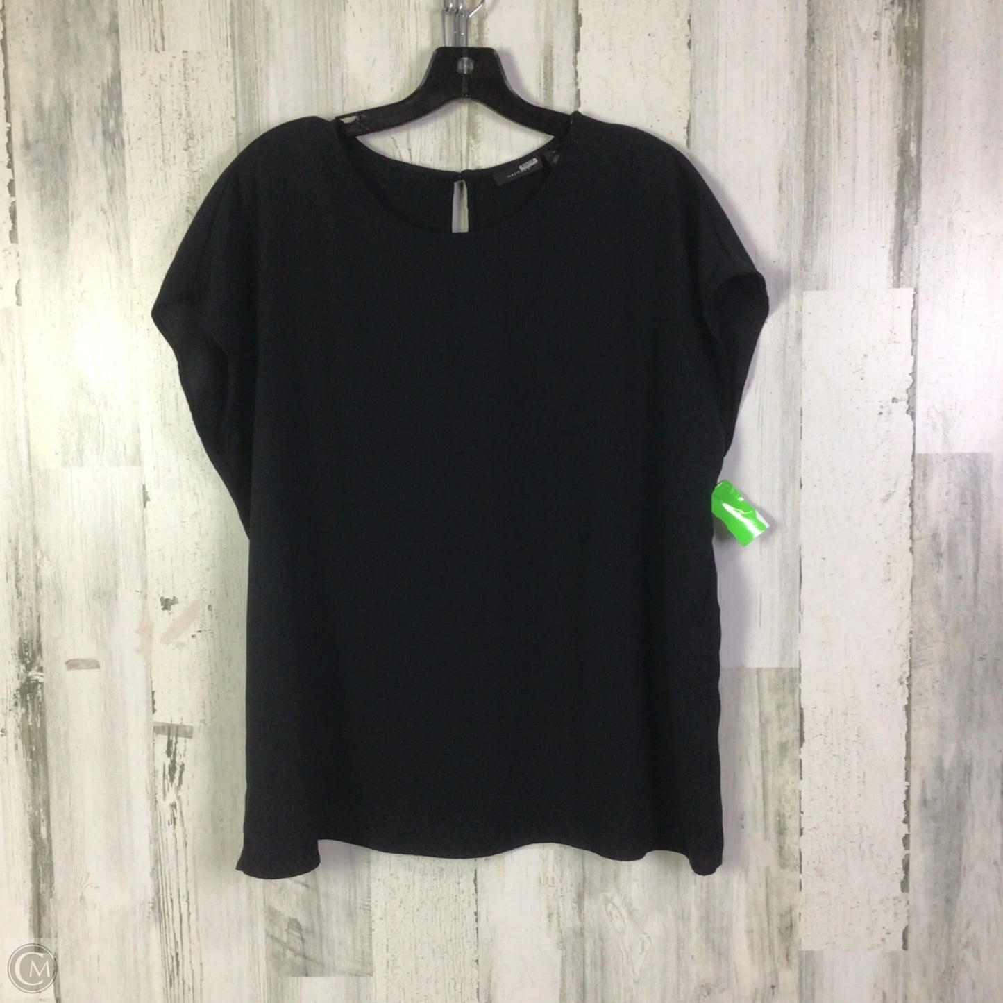 Blouse Sleeveless By Halogen In Black, Size: Xl