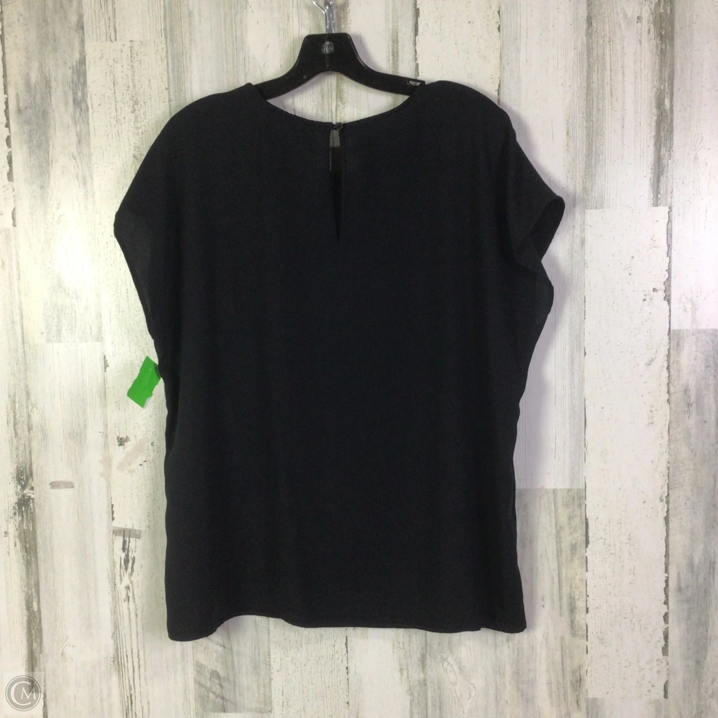 Blouse Sleeveless By Halogen In Black, Size: Xl