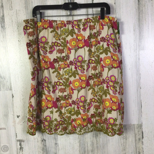 Skirt Mini & Short By J. Jill In Multi-colored, Size: 14