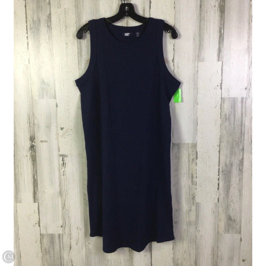 Dress Casual Short By Lands End In Navy, Size: L