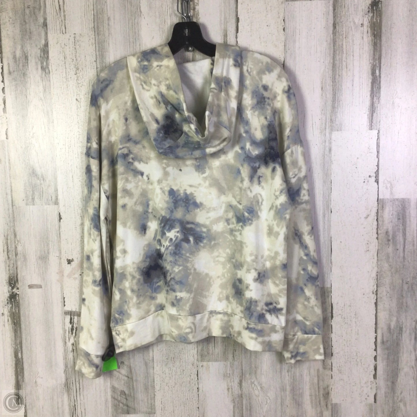 Jacket Other By Soma In Blue & Cream, Size: M