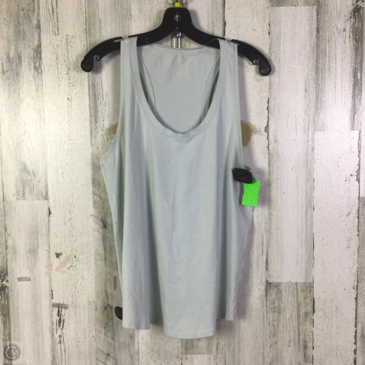 Athletic Tank Top By Lululemon In Blue, Size: 12