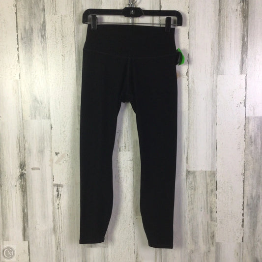 Athletic Leggings By Alo In Black, Size: S