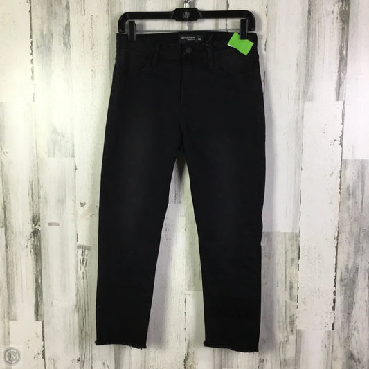 Jeans Skinny By Just Black In Black Denim, Size: 10