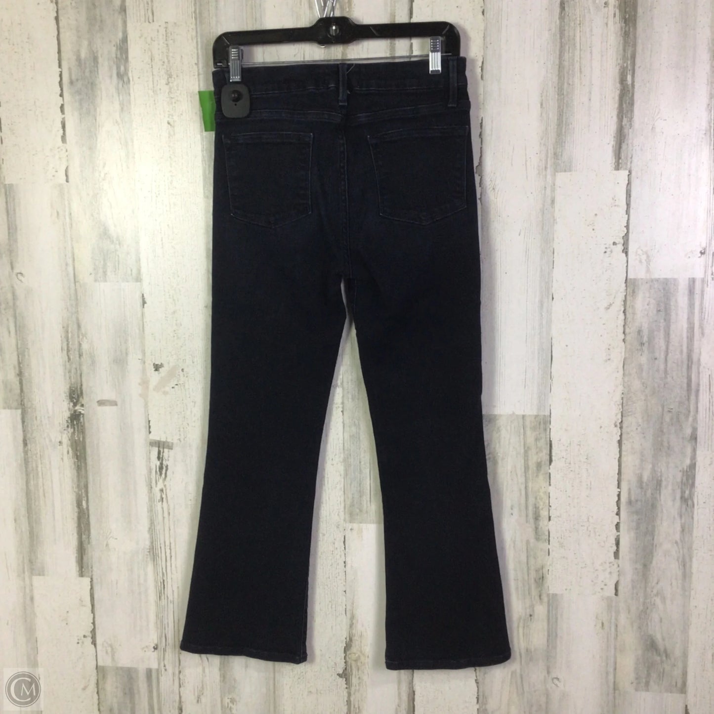 Jeans Boot Cut By Frame In Blue Denim, Size: 4