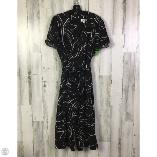Jumpsuit By Clothes Mentor In Black & White, Size: L