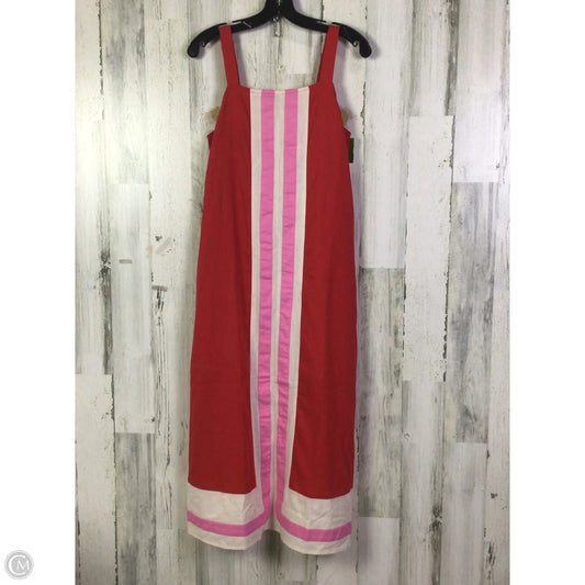 Dress Casual Maxi By Entro In Pink & Red, Size: M
