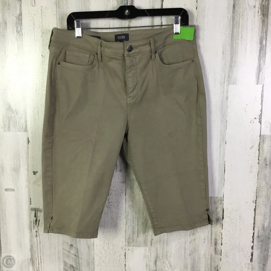 Capris By Not Your Daughters Jeans In Taupe, Size: 12