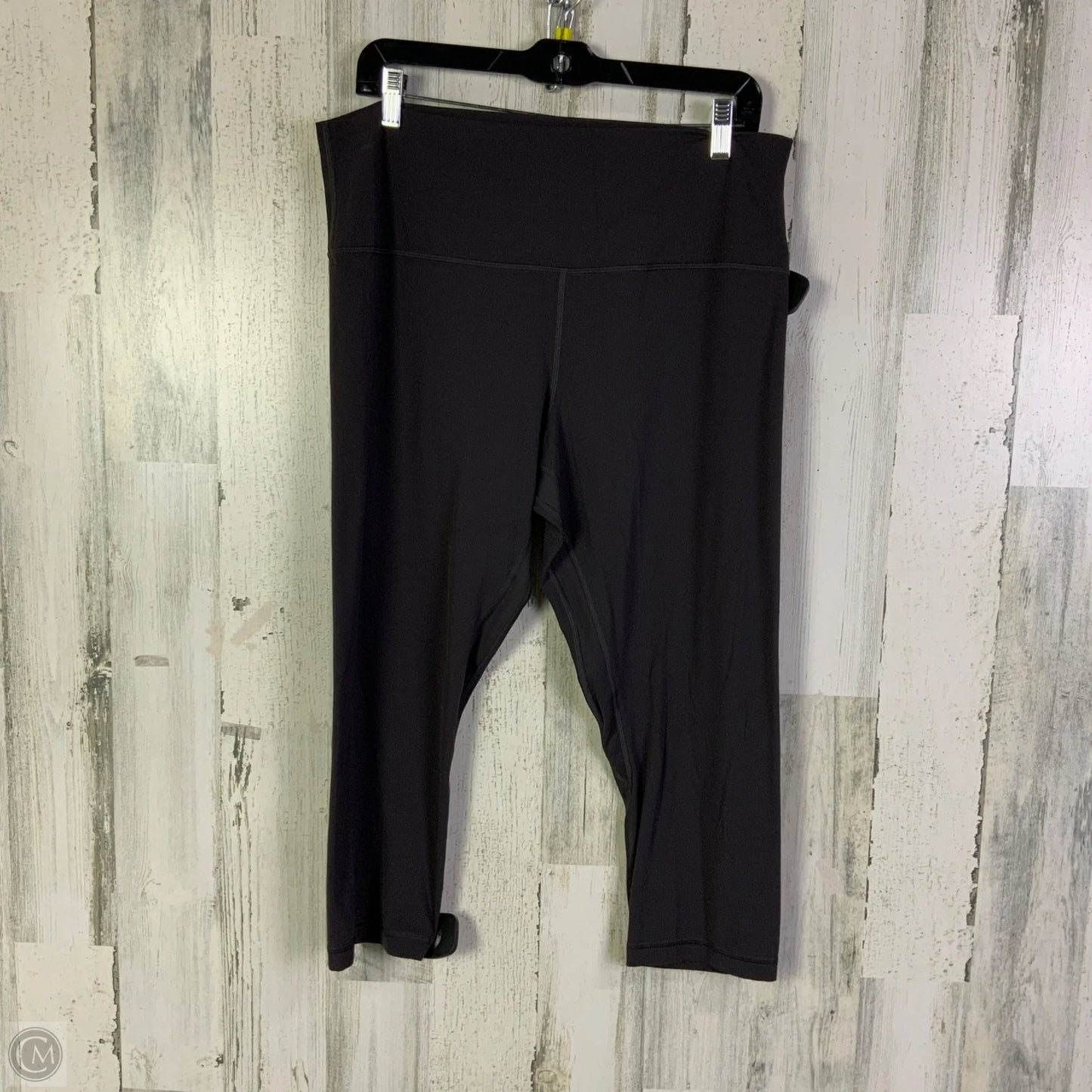 Athletic Leggings Capris By Lululemon In Grey, Size: 16