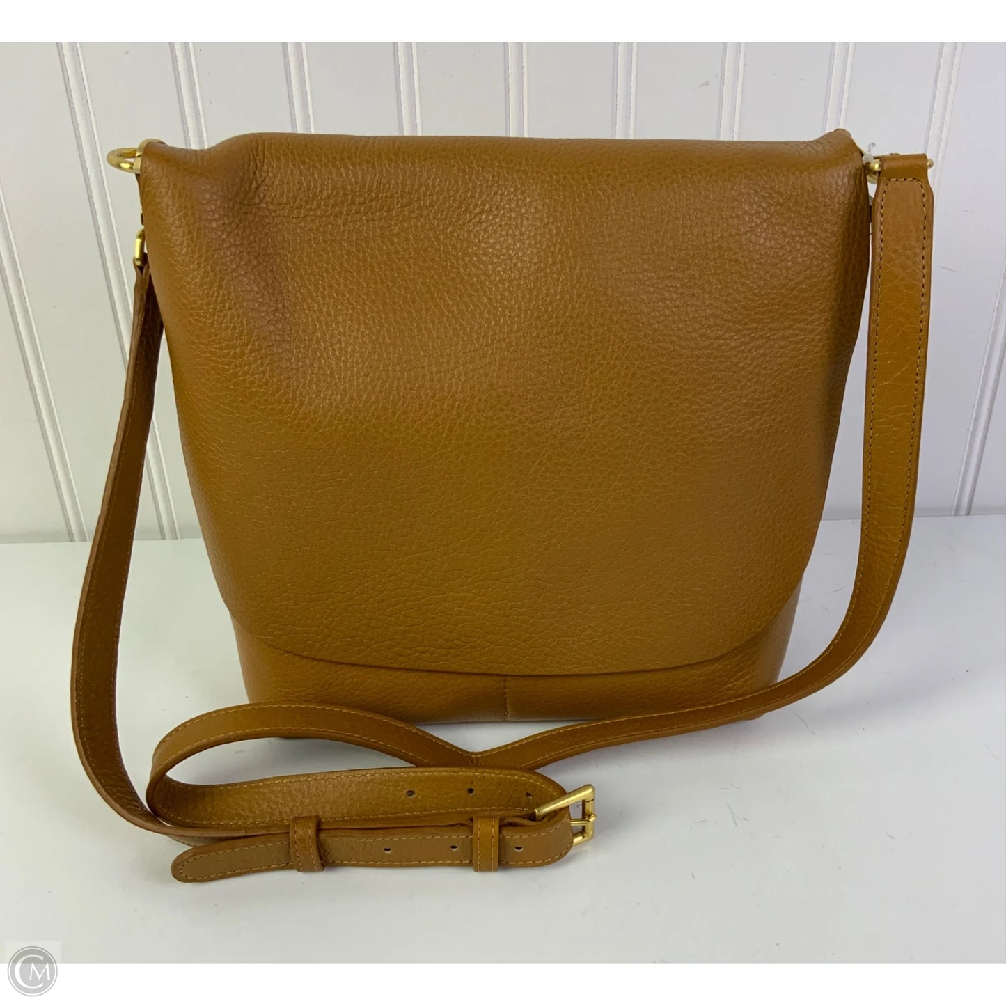 Crossbody Leather By Cma, Size: Medium