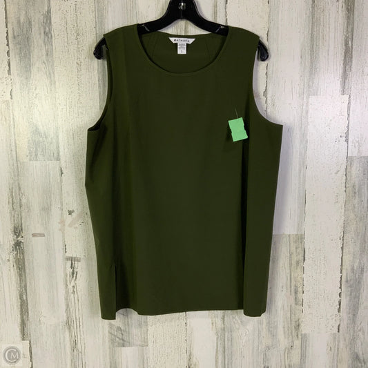 Athletic Tank Top By Athleta In Green, Size: L