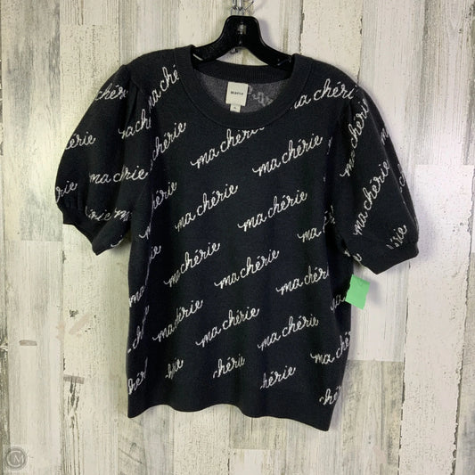 Sweater Short Sleeve By Maeve In Grey, Size: Xl