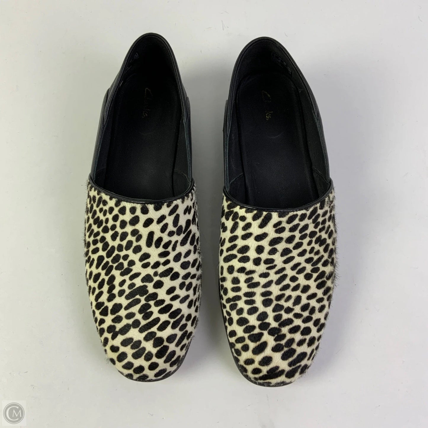 Shoes Flats By Clarks In Animal Print, Size: 7.5