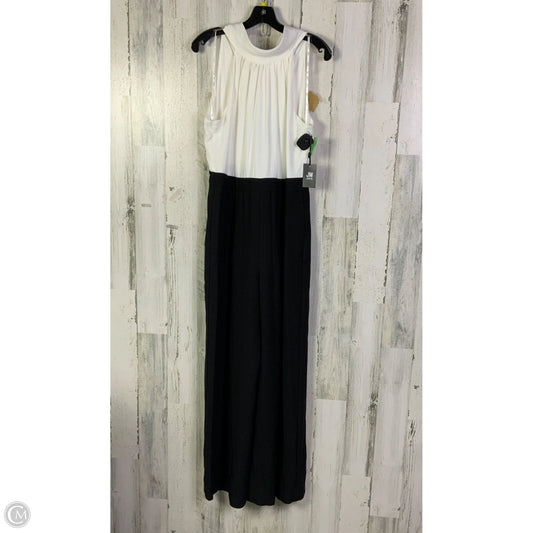 Jumpsuit Designer By Jason Wu In Black & White, Size: L