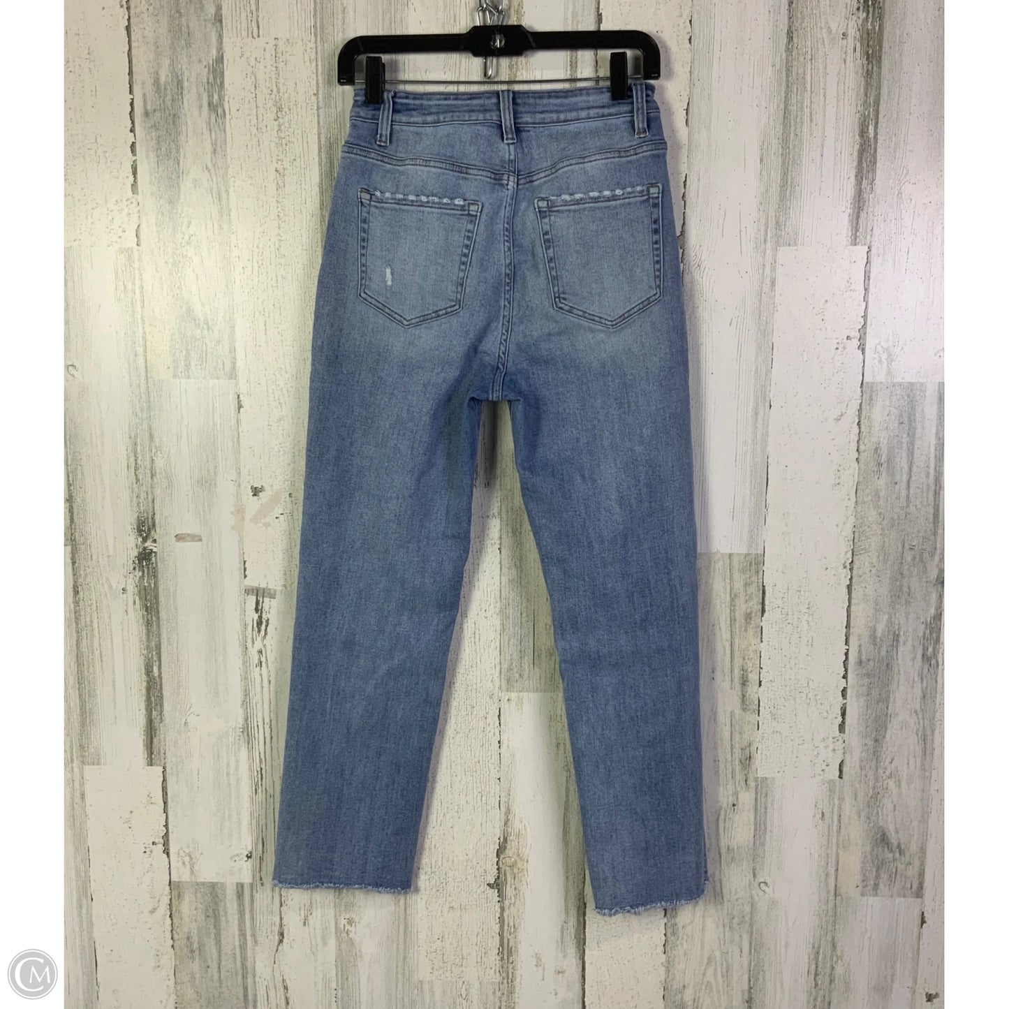 Jeans Cropped By Vervet In Blue Denim, Size: 8