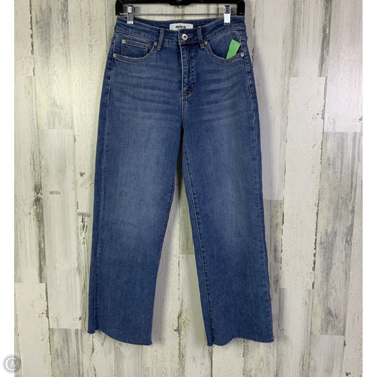 Jeans Cropped By Micas In Blue Denim, Size: 4