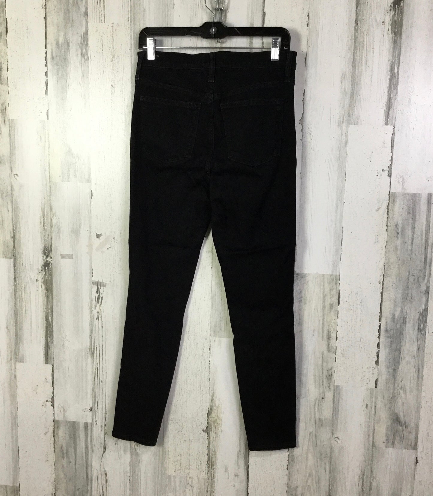 Jeans Skinny By Madewell In Black Denim, Size: 6