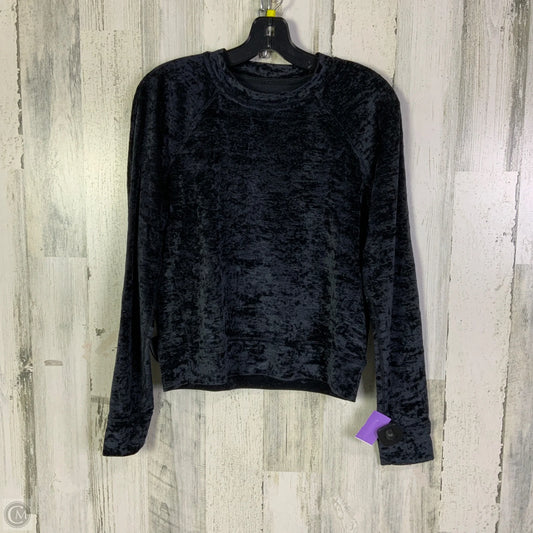 Athletic Top Long Sleeve Crewneck By Lululemon In Navy, Size: 6