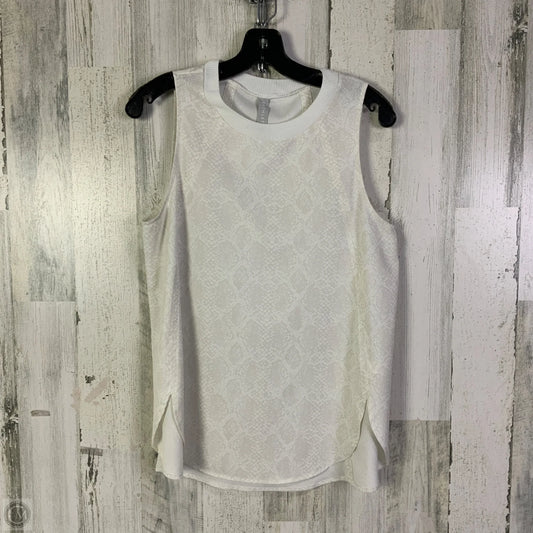 Athletic Tank Top By Athleta In Snakeskin Print, Size: S