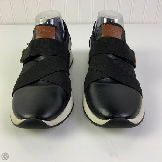 Shoes Sneakers By Clarks In Black, Size: 10