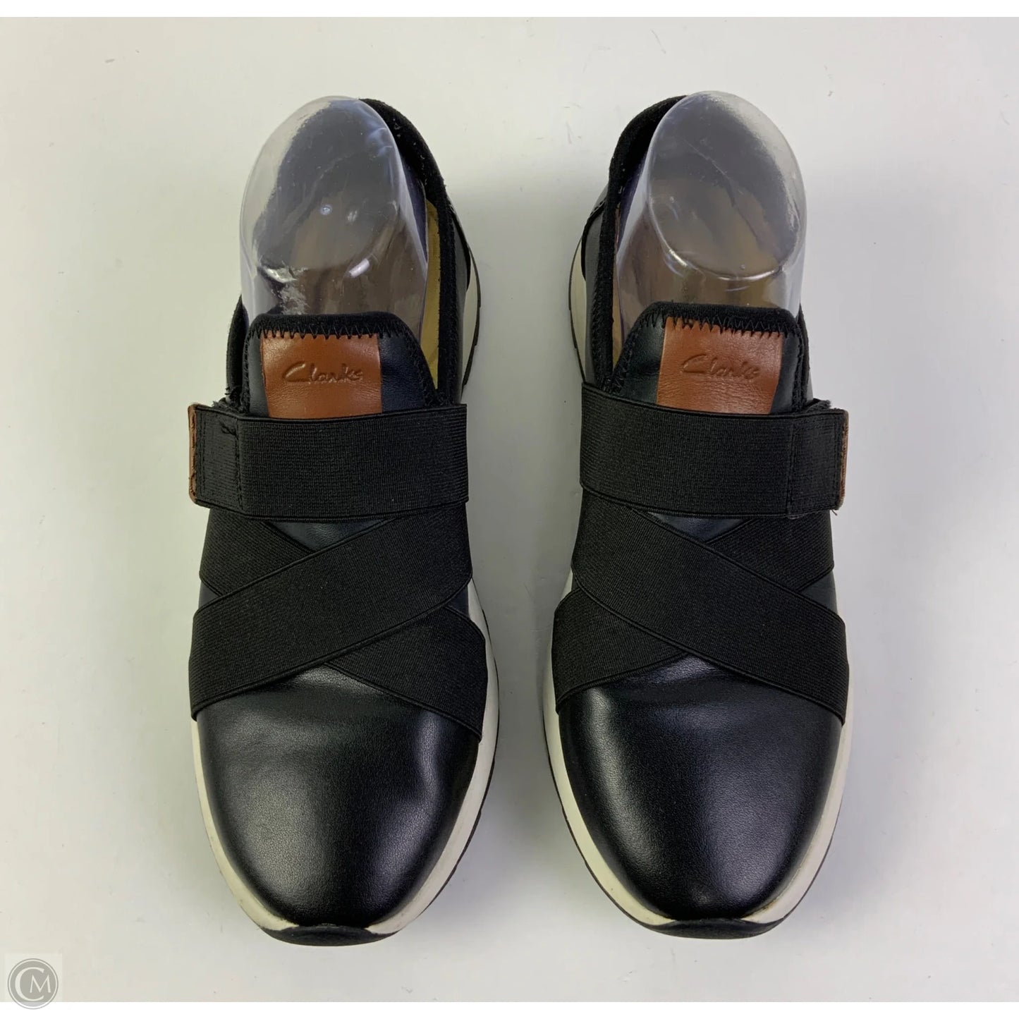 Shoes Sneakers By Clarks In Black, Size: 10