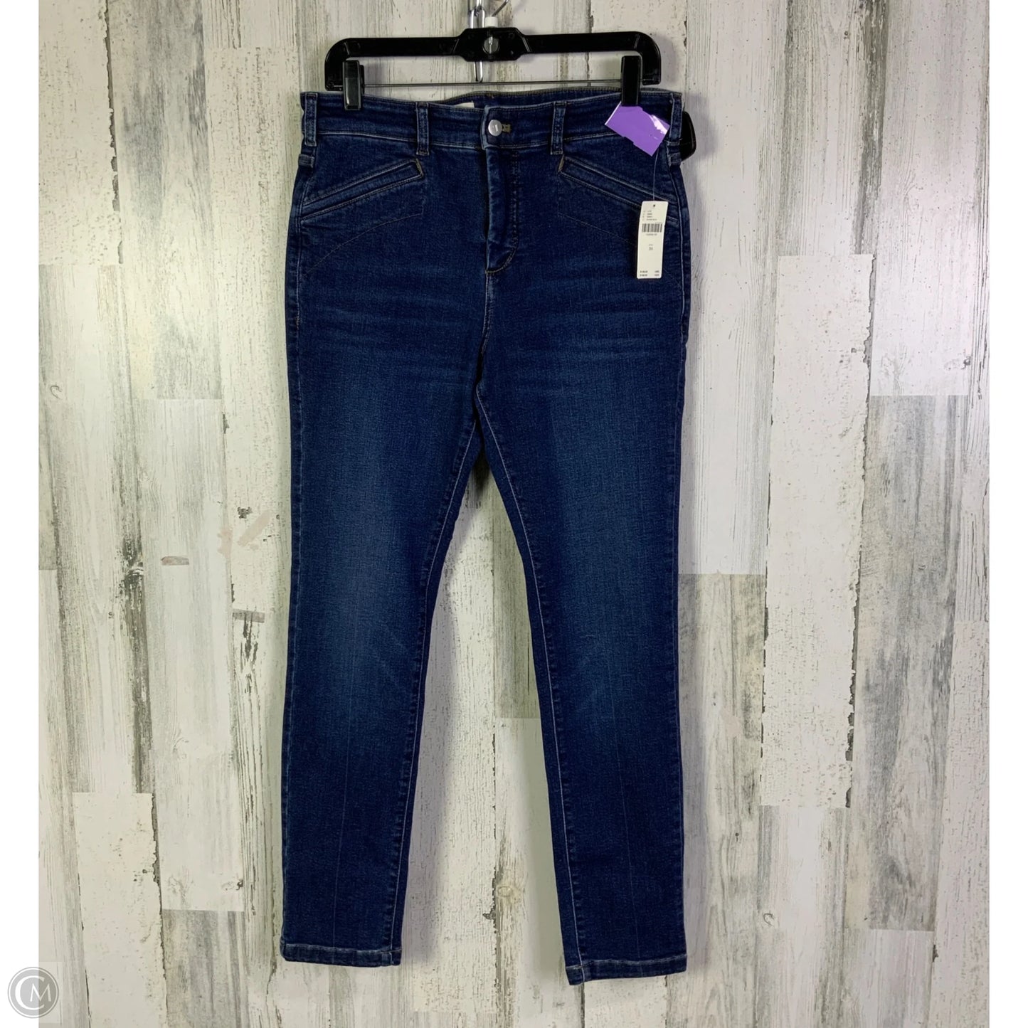 Jeans Skinny By Pilcro In Blue Denim, Size: 10