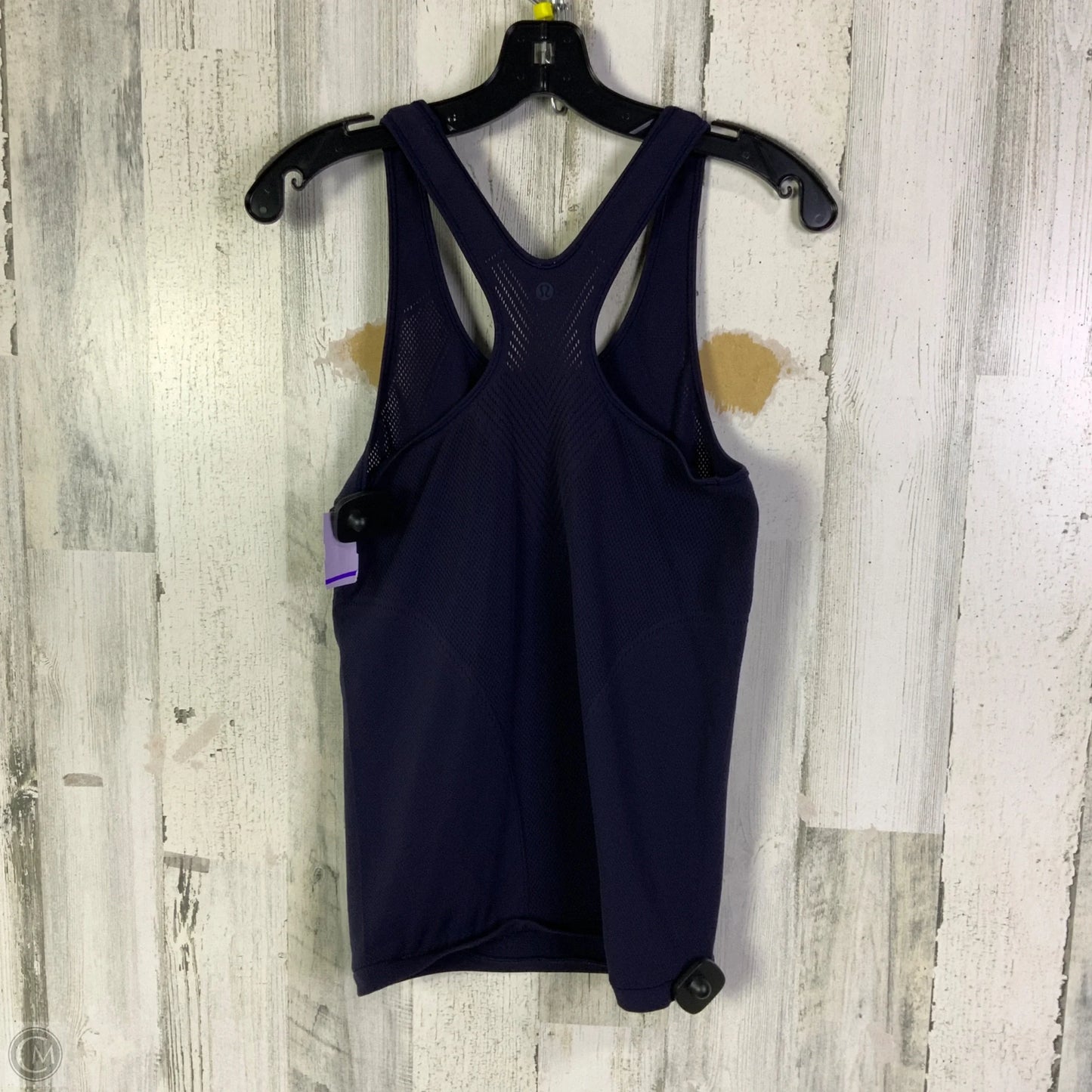 Athletic Tank Top By Lululemon In Navy, Size: M