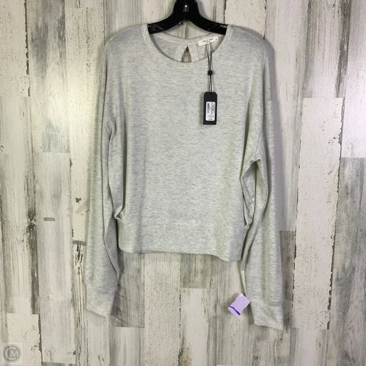 Top Long Sleeve By Rag And Bone In Grey, Size: L
