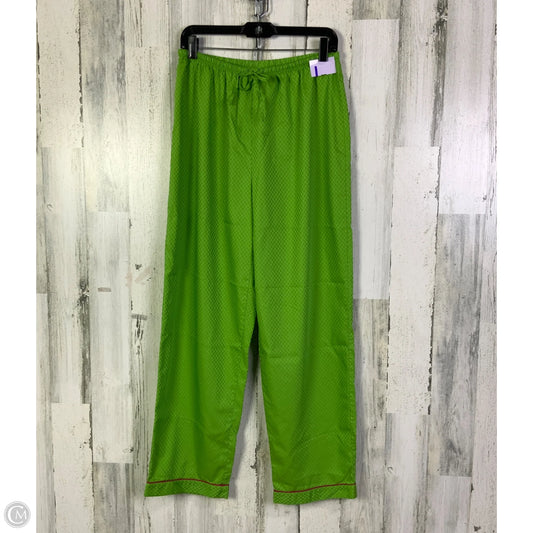 Pajamas 2pc By Clothes Mentor In Green, Size: M