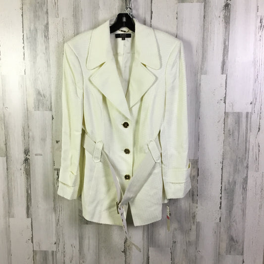 Blazer By Alex Marie In Cream, Size: Xl