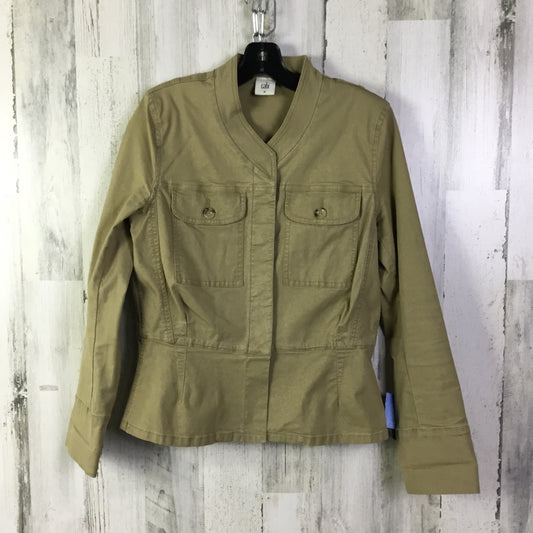 Jacket Utility By Cabi In Tan, Size: M