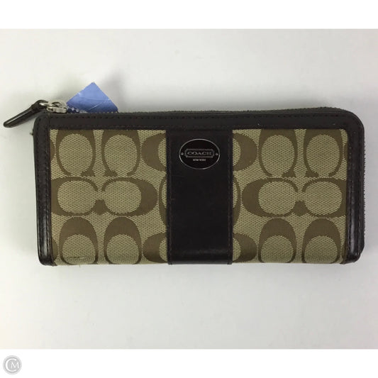 Wallet Designer By Coach, Size: Medium
