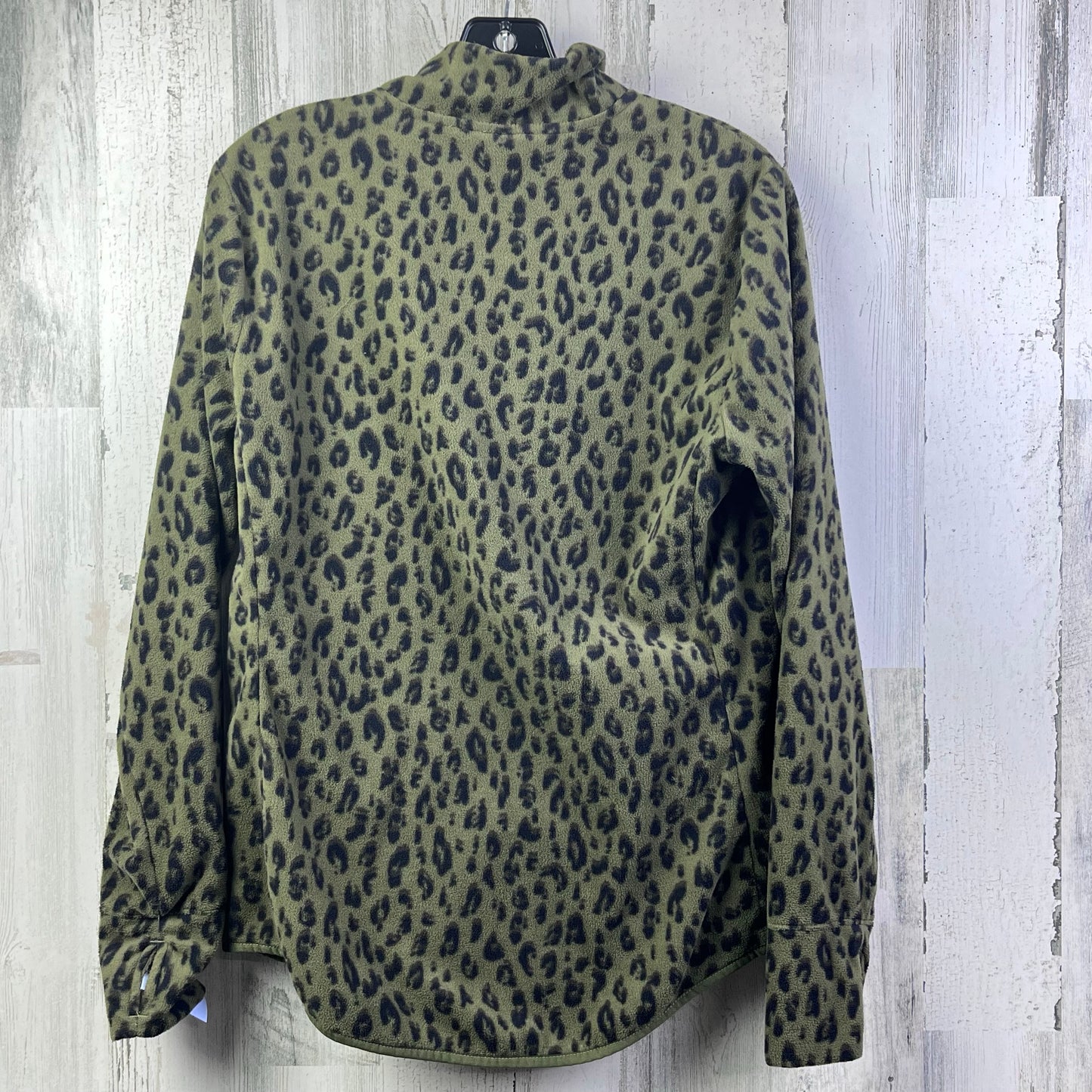 Jacket Fleece By Old Navy In Green, Size: L