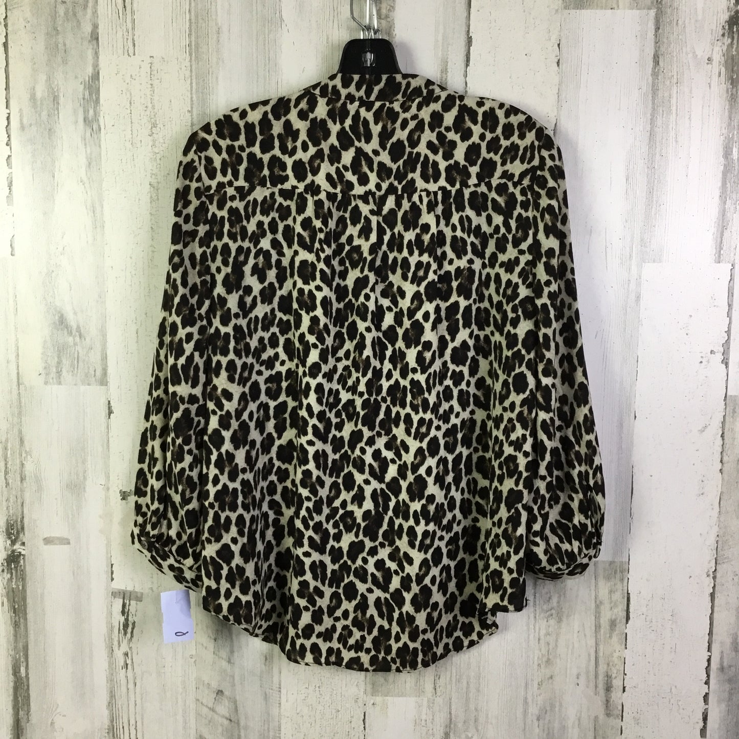 Blouse 3/4 Sleeve By Vince Camuto In Animal Print, Size: S