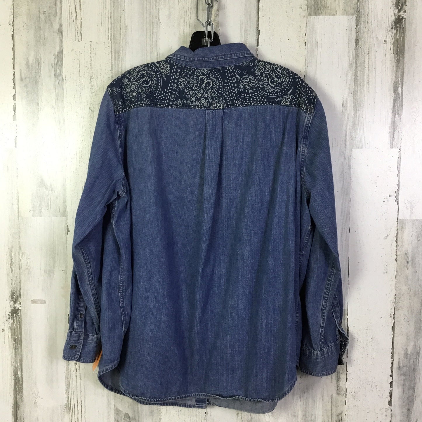 Top Long Sleeve By Chaps  Size: 1x