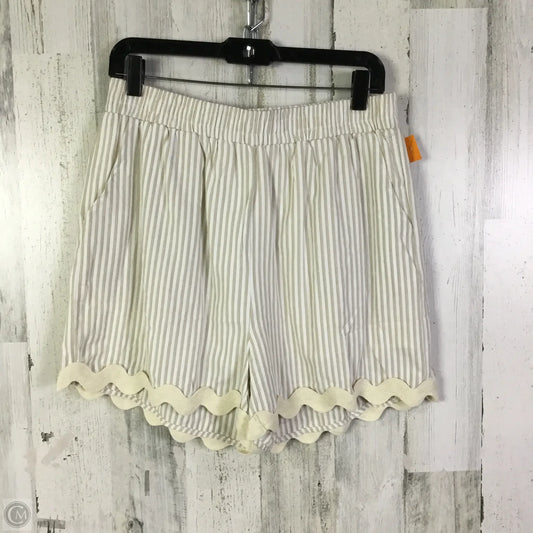 Shorts By Entro In Cream & White, Size: 8