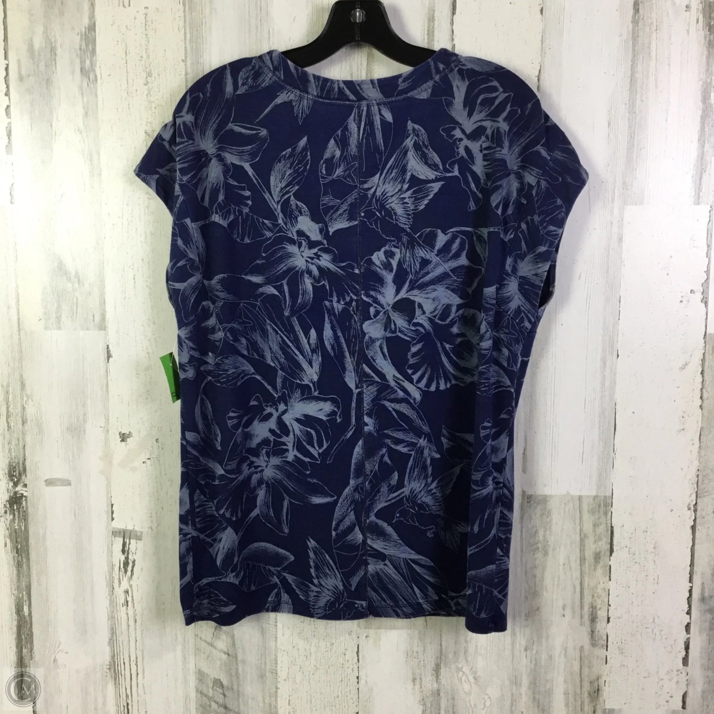 Top Short Sleeve By White House Black Market In Blue, Size: S