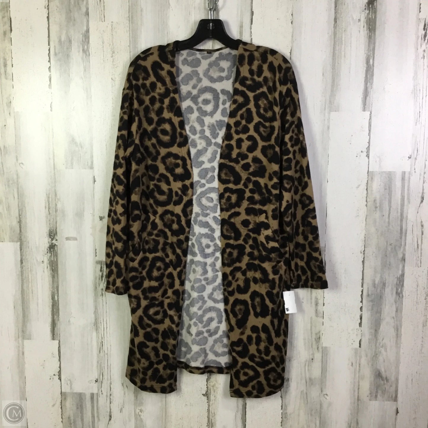 Cardigan By Cme In Animal Print, Size: S