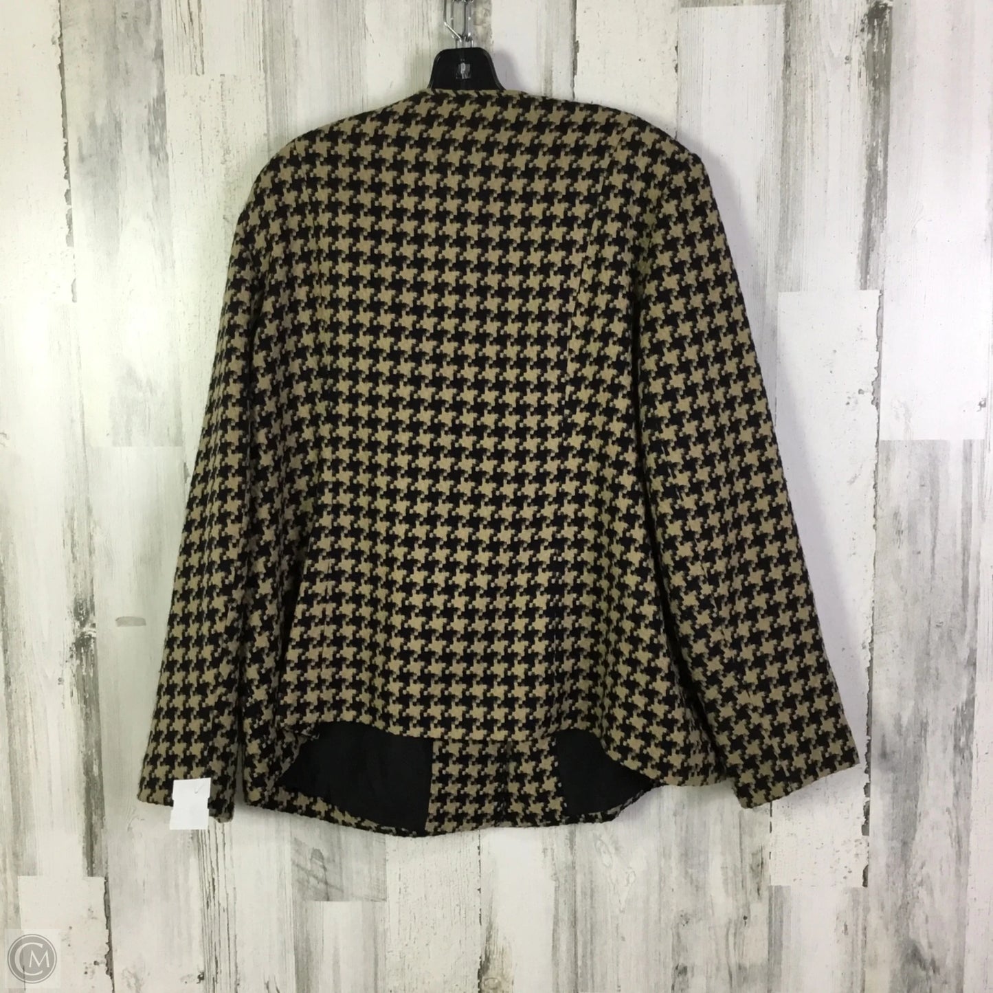 Blazer By Coldwater Creek In Black & Brown, Size: 2x