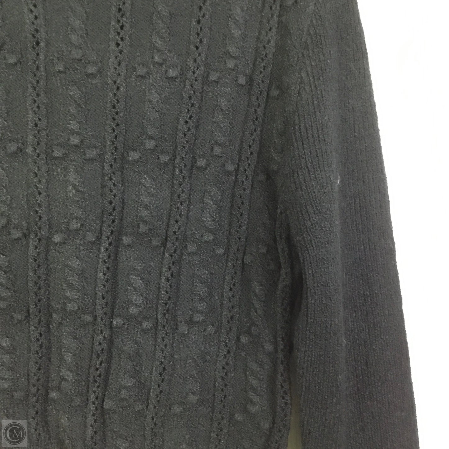 Sweater By Clothes Mentor In Black, Size: M