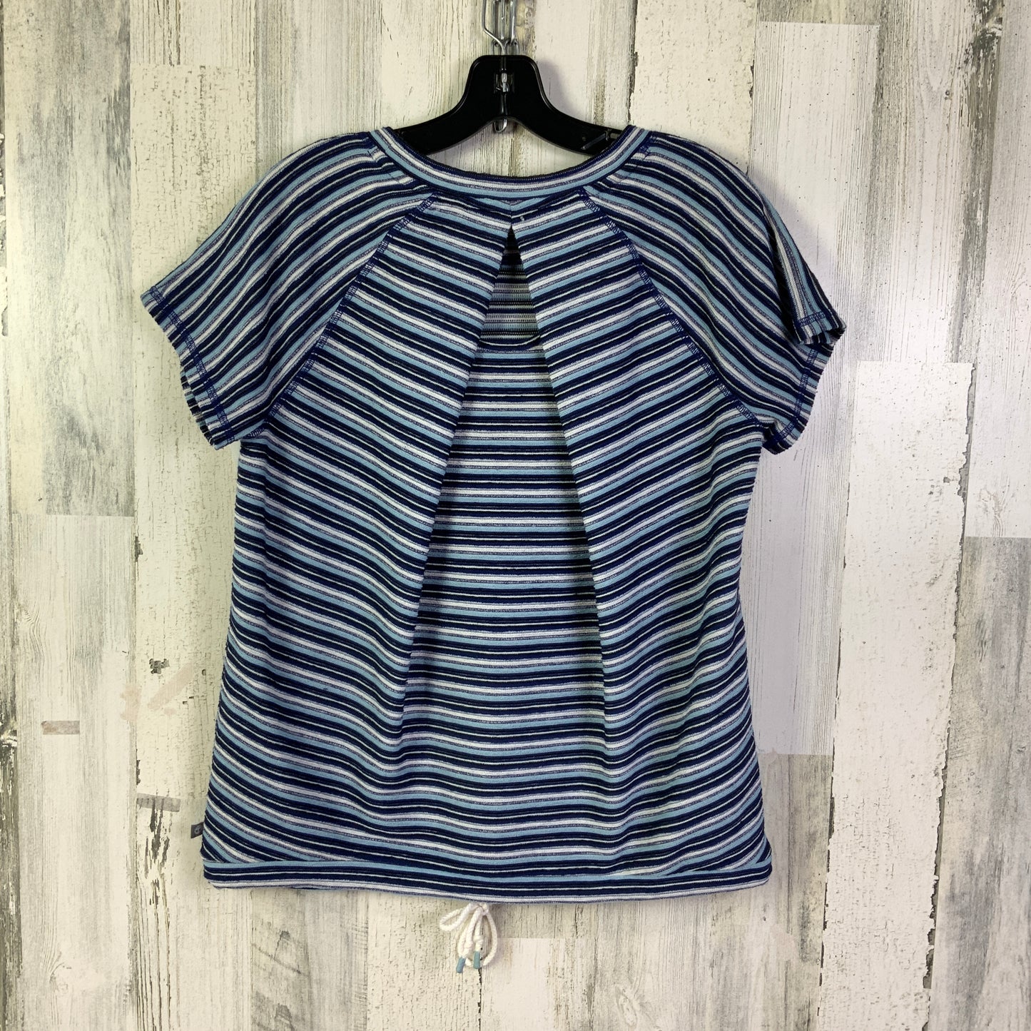 Top Short Sleeve By Talbots In Blue, Size: S