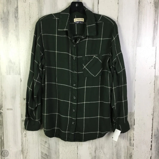 Top Long Sleeve By Magellan In Green, Size: S
