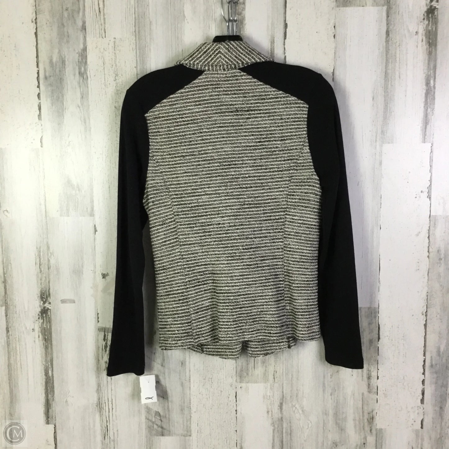 Cardigan By Halogen In Black & White, Size: S